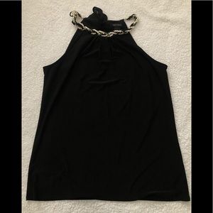 White House Black Market black beaded top